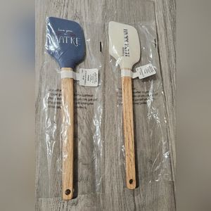 Threshold Spatulas Love You A Latke & Happy Hanukkah Set Of 2 Brand New Silicone